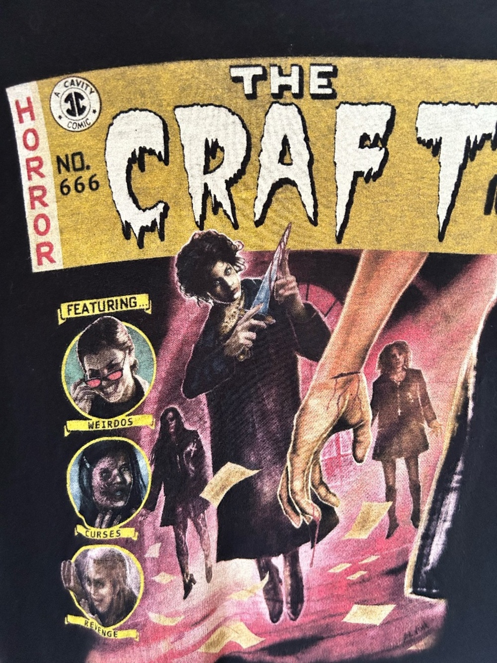 Cavity Colors- The Craft Womens Tee small